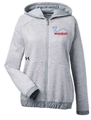 Whaleback Mountain Under Armour Hustle Full-Zip Hooded Sweatshirt (Women)